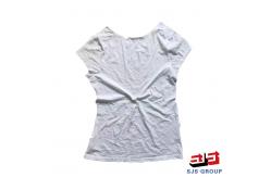 China SGS Decontamination Hosiery T Shirt White Rags Bulk supplier