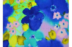 China 6OZ Beautiful Patterned Polyester Fabric Heat Transfer Printing For Shoes supplier