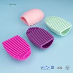 EPDM SBR Silicone Brush Egg Cr NBR SGS Makeup Brush Cleaner Makeup Tools