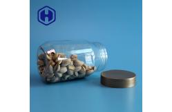 China Custom Label 21oz Plastic Packaging Jar For Nuts Crackers Storage supplier