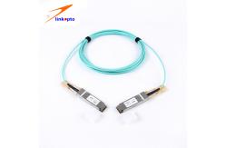 China 100G QSFP28 To QSFP28 AOC Cable Power Supply 2 Metre Optical Cable Pluggable supplier