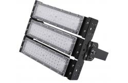 China IP65 150W LED Modular Flood Light 3000K - 6500K With Fins Aluminum Heatsink supplier