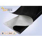 Waterproof Fire Resist Silicone Impregnated Coated Woven Glass Fabric Roll for sale