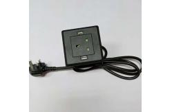 China USB Creative Conference Table Socket , Small British Standard Power Socket supplier