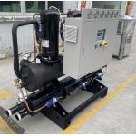 Low Noise Water Cooled Scroll Chiller For Injection Molding Bottle Blowing for sale