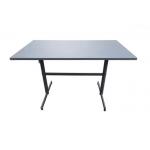 Folding Steel Patio Table For Garden Hotel Outdoor for sale