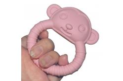 China Food Grade ODM Silicone Baby Teether Customizable Design For 0-36 Months supplier