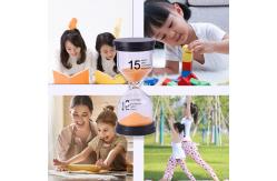 China 6 Colors Digital Hourglass Timer , Quicksand Hourglass Zandloper supplier