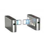 DC24V Waterproof Swing Barrier Gate IR Beam With Biometric System for sale