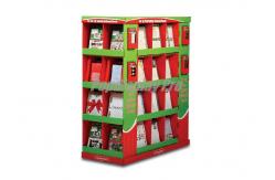 China Eye - Attracting Rigid Cardboard Pallet Display For Stationeries Holding supplier