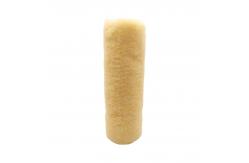 China Yellow Blended Fabric 7 Inch Refillable Paint Roller With Handle supplier