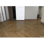 Anti Slip Drop Click Herringbone SPC Flooring Waterproof Oak Vinyl Plank for sale