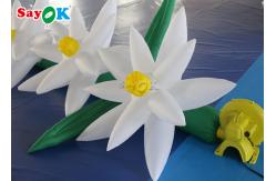 China Durable Inflatable Flower Chain With Air Blower For Advertising supplier