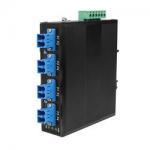 D2*2B Industrial Fiber Bypass Switch LC Connector Singlemode DC24v For Protection for sale
