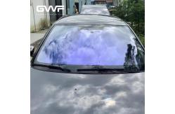 China Photochromic Chameleon Window Tint Film Roll Heat Rejection Blue Purple supplier