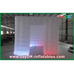 Wedding Black Party Photos Inflatable Curved , Waterproof Inflatable Bubble Tent LED inflatable wall