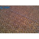 PVC Coated Wire Mesh Gabion Heavy Duty Durable Twisted Woven Water Proof for sale