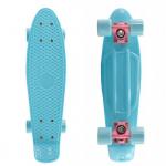 22'' Retro Plastic Cruiser Complete Skateboard With ABEC 7 Bearings And PU Wheels