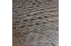 China Twisted 80x120mm Gabion Basket Mesh Knuckle Cut Edge supplier