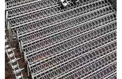 China Stainless Steel Good Air Permeability Bread Cooling Oven Spiral Mesh Belt supplier