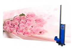 China 5m Horizontal Rails Cmykw Odm Digital Wall Printer Machine supplier