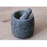 Home Kitchen Granite Marble Stone Mortar And Pestle Spice Mashed Garlic Jar for sale