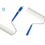 Cleaning Tool Blue Color Polyethylene Film ESD Sticky Roller For Clean Room for sale
