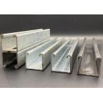 Pre Galvanized Metal Strut Channel 1m Double Unistrut Feet Building Material Welded