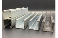 China Pre Galvanized Metal Strut Channel 1m Double Unistrut Feet Building Material Welded supplier