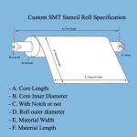 SMT Cleaning Stencil Wiper Roll For PCB Printing Machine