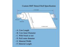 China SMT Cleaning Stencil Wiper Roll For PCB Printing Machine supplier