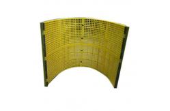 China Square Polyurethane Mesh Pu Screen Panel Vibration Mould Mining Dewatering supplier
