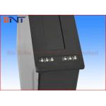 18.5 Inch Motorized Computer Desk Monitor Lift With Conference Microphone