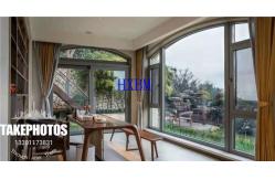 China EPDM Composite Wood Casement Windows 2.28pvb With German Hardware supplier