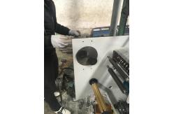 China Rotary Knife Die Cutting Machine , Automatic Slitter Rewinder With Turntable Rewinding Station supplier