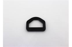 China Lightweight Black Slide Backpack Strap Buckle Multi - Size Pom Material supplier