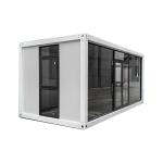 Fire Prevention Flat Pack Container House Eco Friendly Prefab Storage Container Homes for sale