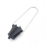 UV Resistant Plastic Aluminum ADSS Anchor Clamp for FTTH FTTX FTTB Network for sale