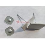 12ga Mild Steel Fixing Rockwool Insulation Fasteners Hanger Nails With Double Side Tape   for sale
