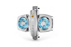 China Dual Cooling Fans K4 Mobile Phone Radiator Semiconductor Temperature Display supplier