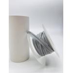 Double / Single Side Silver Reflective Fabric Polyester / Spandex Backing for sale