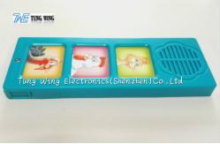 China Domestic Animal Sounds Book Module With 3 Buttons For Child Board Book supplier