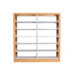 Easy Assembly Knock Down RAL Color Metal Storage Rack for sale