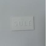BV Approved Silicone 3D Embossed Custom Sew On Logo Patches PVC Badge