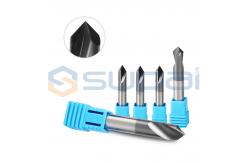 China Custom Made Chamfer End Mill For Metal Steel / Flat Countersink Drill Bit supplier