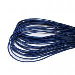 Colored 3mm Polyester Elastic Cord Round Braided Stretching for sale