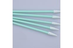 China Cleanroom Double Layers Polyester Swab For Cleaning Precision Instrument Microscope supplier