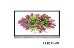 China IR Interactive Flat Panel, 5ms Smart Digital Board For School Class Teaching supplier