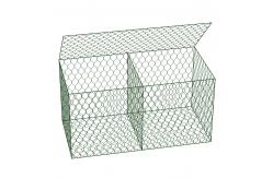 China 2.0-4.00mm Iron Wire Mesh Gabion Box Square Meter Gabion Wall Cages supplier