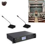 35-40m Infrared Conference System Recording Mic System For Conference Room for sale